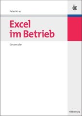 book Excel im Betrieb: Gesamtplan