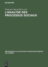 book L'analyse des processus sociaux