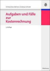 book Aufgaben und Fälle zur Kostenrechnung