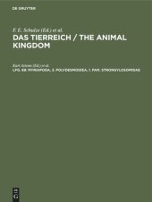 book Das Tierreich / The Animal Kingdom: Lfg. 68 Myriapoda, 3. Polydesmoidea, 1. Fam. Strongylosomidae