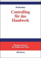 book Controlling für das Handwerk: Durchgängige Fallstudie mit Softwareunterstützung