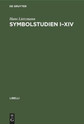 book Symbolstudien I–XIV