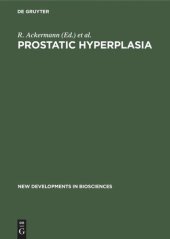 book Prostatic Hyperplasia: Etiology, Surgical and Conservative Management