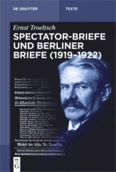 book Spectator-Briefe und Berliner Briefe (1919–1922)