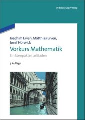 book Vorkurs Mathematik: Ein kompakter Leitfaden