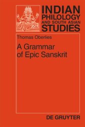 book A Grammar of Epic Sanskrit