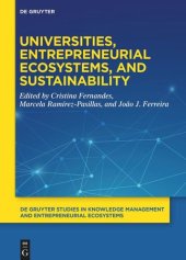 book Universities, Entrepreneurial Ecosystems, and Sustainability