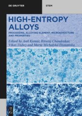 book High-Entropy Alloys: Processing, Alloying Element, Microstructure, and Properties