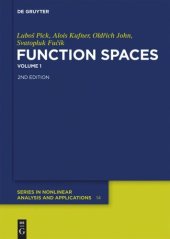 book Function Spaces, 1