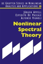 book Nonlinear Spectral Theory