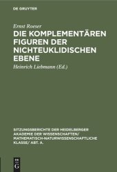 book Die komplementären Figuren der nichteuklidischen Ebene