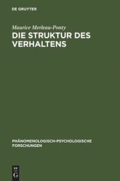 book Die Struktur des Verhaltens