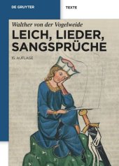 book Leich, Lieder, Sangsprüche