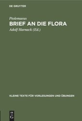 book Brief an die Flora