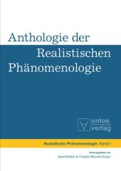 book Anthologie der realistischen Phänomenologie