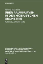 book Über Raumkurven in der Möbius’schen Geometrie