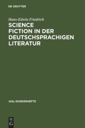 book Science Fiction in der deutschsprachigen Literatur: Ein Referat zur Forschung bis 1993