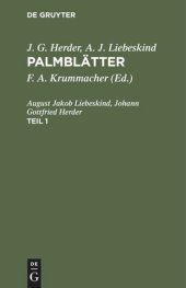 book Palmblätter: Teil 1