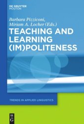 book Teaching and Learning (Im)Politeness