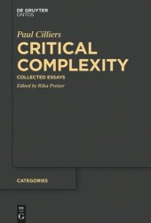 book Critical Complexity: Collected Essays