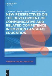 book New Perspectives on the Development of Communicative and Related Competence in Foreign Language Education