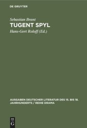 book Tugent Spyl: Nach der Ausgabe des Magister Johann Winckel von Straßburg (1554)