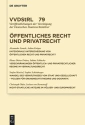 book Öffentliches Recht und Privatrecht