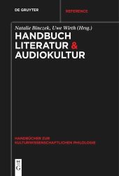 book Handbuch Literatur & Audiokultur