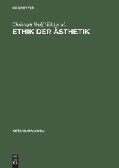 book Ethik der Ästhetik