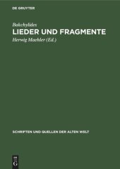 book Lieder und Fragmente