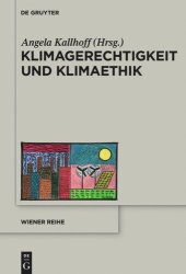 book Klimagerechtigkeit und Klimaethik