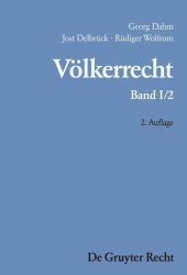 book Völkerrecht: Band I/2 Der Staat und andere Völkerrechtssubjekte; Räume unter internationaler Verwaltung