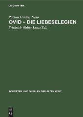 book Ovid – Die Liebeselegien