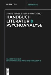 book Handbuch Literatur & Psychoanalyse