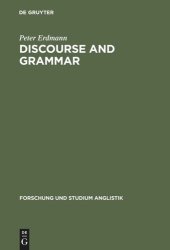 book Discourse and Grammar: Focussing and Defocussing in English