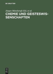 book Chemie und Geisteswissenschaften: Versuch einer Annäherung