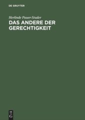 book Das Andere der Gerechtigkeit: Moraltheorie im Kontext der Geschlechterdifferenz