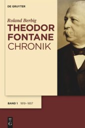 book Theodor Fontane Chronik