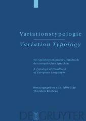 book Variationstypologie / Variation Typology: Ein sprachtypologisches Handbuch der europäischen Sprachen in Geschichte und Gegenwart / A Typological Handbook of European Languages