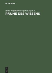 book Räume des Wissens: Repräsentation, Codierung, Spur