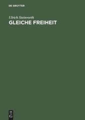 book Gleiche Freiheit: Politische Philosophie und Verteilungsgerechtigkeit