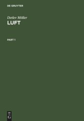 book Luft: Chemie, Physik, Biologie, Reinhaltung, Recht