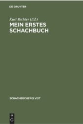 book Mein erstes Schachbuch: Ein Ratgeber für Anfänger