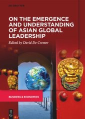 book On the Emergence and Understanding of Asian Global Leadership