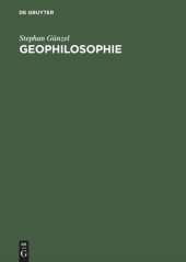 book Geophilosophie: Nietzsches philosophische Geographie