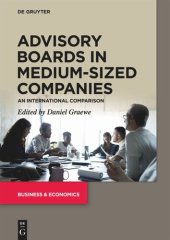 book Advisory Boards in Medium-Sized Companies: An International Comparison