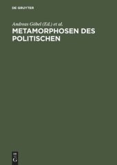 book Metamorphosen des Politischen: Grundfragen politischer Einheitsbildung seit den 20er Jahren