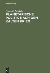 book Planetarische Politik nach dem Kalten Krieg