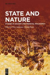 book State and Nature: Studies in Ancient and Medieval Philosophy