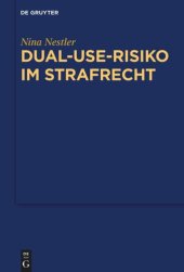 book Dual-Use-Risiko im Strafrecht